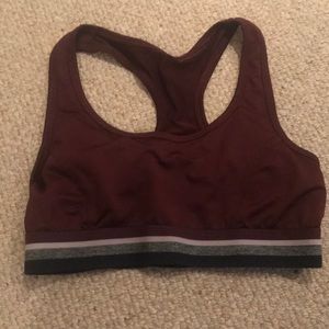 forever 21 sports bra in purple